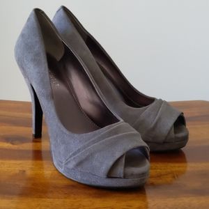 Nine West Zebedee Peep Toe Pumps